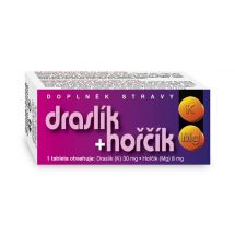 Naturvita Draslík + Hořčík 60 tablet