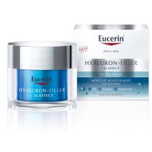 EUCERIN Hyaluron-Filler + 3x EFFECT Noční hydratační Booster 50ml SLEVA