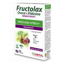 Fructolax Ovoce a Vlaknina TABLETY tbl.30