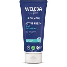 WELEDA 3 v 1 Shower Gel For Men Active Fresh 200ml