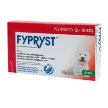 Fypryst spot-on Dog S 2-10 kg ampule pro psy 1x0,67ml