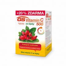 GS Vitamin C 500mg se šípky 120 tablet