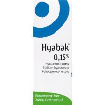 Hyabak 0,15% kapky 5ml