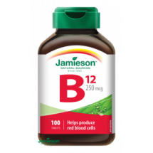 JAMIESON Vitamin B12 kyanokobalamin 250mcg tbl.100 
