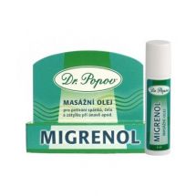 Dr. Popov Migrenol masážní olej roll-on 6 ml