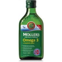 Mollers rybí olej Omega 3 z tresčích jater 250 ml