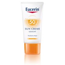EUCERIN SUN SPF50+ Krém na obličej 50ml 1+1 