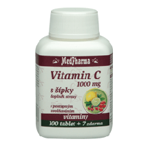 MedPharma Vitamín C 1000 mg s šípky 107 tablet 