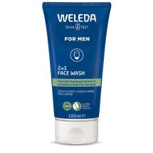 WELEDA For Men 2v1 Čistící gel na obličej a vousy 100ml NOVINKA